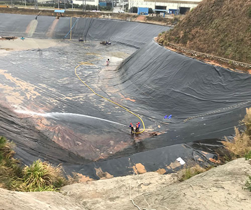 高邑废水池清理